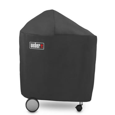 22 Inch,Black Weber 7152 Grill Cover for Performer Premium and Deluxe 
